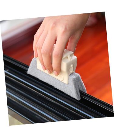 Healeved 6pcs Household Cleaner Duster Window Slot Door Track Corner Cleaner Window Scrubber Mini Broom Dust Collector Window Cleaner Cleaning Groove Handheld Sweeper As Shown 14*8.5cm - Buy Online on GoSupps.com