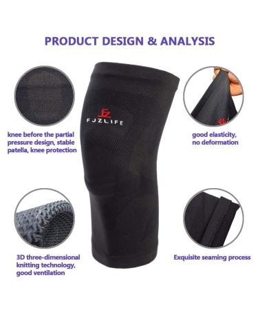 Knee Support for Sports | Elastic Gel Pads Knee Brace for Running | Large Size - Buy Online on GoSupps.com