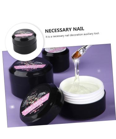 FRCOLOR 1pc Disposable Glue Tool Valid Rhinestones Accessories for Nail Rhinestone Sticking Gel Nail Glue Nail Art Sticking Accessory Nail Drill Glue Drill Stickers Hard Liquid 5x4cm As Shown - Buy Online on GoSupps.com