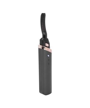 Heated Eyelash Curler Electric Eyelash Curler LongLasting Heated Curler Black USB Eyelash Perming Tool