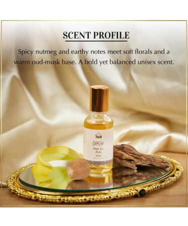 Oud Ya Aini Attar Oil Alcohol-Free Unisex Fragrance 30ml Oud Perfume Oil Alcohol Free Arabian Attar Long Lasting Woody Oriental Fragrance - Buy Online on GoSupps.com
