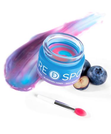 SPODARE Blueberry Lip Mask Overnight Swirl Lip Sleeping Mask for Dry Cracked Lips Care Dual-Color Lips Balm for Nourishing and Softening Lips and Reduce Fine Lines