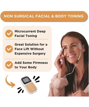 TensCare Uniglo Microcurrent Facial Toning Device to Help Reduce Visible Signs of Wrinkles and Tightens Pores. Gives a Youthful Look. EMS Programs to Help with Body Toning. Uniglo Device - Buy Online on GoSupps.com