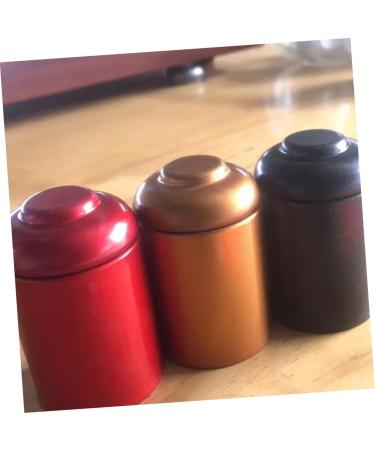 Alipis 15 Pcs 1 Travel Tea Container Portable Sealed Cans Tea Can Sealed Jar Tea Tinplate - Buy Online on GoSupps.com