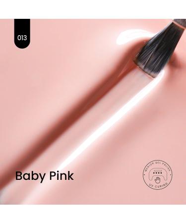 MEGIOR Pink Gel Nail Polish 15ml Baby Pink Spring Gel Polish 1PC Soak Off UV LED Nail Gel Polish for Nail Art Manicure Salon DIY Home for Women Girls Nails - Buy Online on GoSupps.com