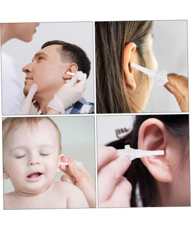 Healvian 50 Pcs Ear Washer Nozzle Cleaning Tool Set - Ear Wax Removal System Replacement Tips - PP White - 2.8x1.1x1.1cm - Buy Online on GoSupps.com