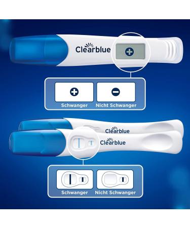 Clearblue Ultra Early Pregnancy Test Combo Pack - 3 Tests (1 Digital + 2 Visual) - Results 6 Days Sooner | Fast International Shipping - Buy Online on GoSupps.com