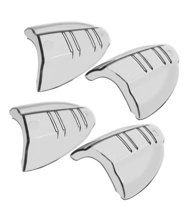 2 Pairs Glasses Frame Protective Film Glasses Clear Side for Eyeglasses Heavy Duty Side Shield Side for Sunglasses Glasses Supplies Tpu Wings Protective Cover 4.70X4.50X2.00CM As Shown 4.70X4.50X2.00CM