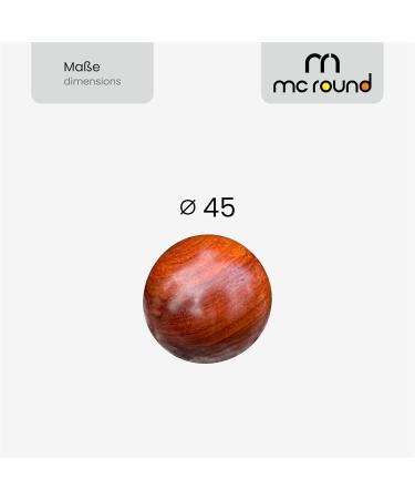 Noble Maidu Wooden Ball 45mm - Qi Gong Hand Therapy Ball for Relaxation & Wellness | International Shipping - Buy Online on GoSupps.com