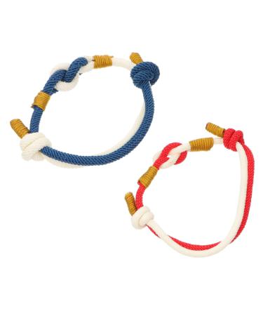 Abaodam 4 pcs couple bracelet his and hers bracelets for couples beach bracelet bracelets for boyfriend women s suits women's bracelets women bracelets Lover Wrist Chain Wrist Decor chic 7.5x6cmx3pcs As Shownx3pcs