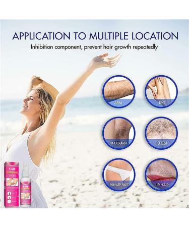 2 Pcs 2023 Nouveau Spray D' pilation Semi-Permanente Junrinogin Spray D' pilation pour Le Corps Spray D' pilation Permanent Naturel Moussant Facile (Woman) - Buy Online on GoSupps.com