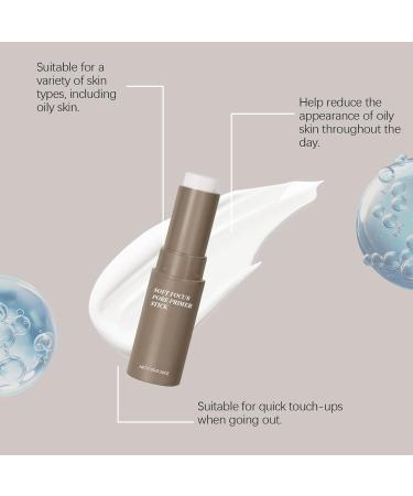 Invisible Pore Control Stick Pore Minimizing Stick Oil Control Balm Controls Oil and Shine Lightweight and Non-Greasy 10g For Daily Life Girls Women - Buy Online on GoSupps.com
