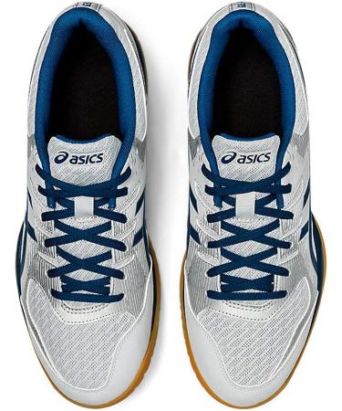 ASICS Gel-Rocket 9 Men's Shoes - Glacier Grey/Mako Blue - Size 6 - Buy Online on GoSupps.com