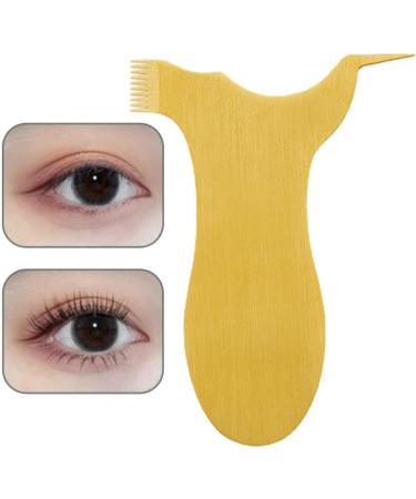Bexdug Y Lash Lift Tool - Stainless Steel Eyelash Perm Lift Brush Reusable Y Shape Grafting Eyelash Lift Brush for Girls Women Gold T - Buy Online on GoSupps.com