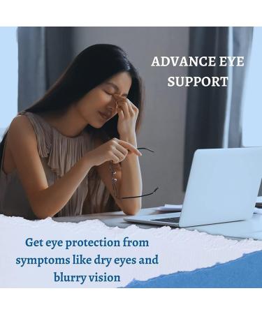 YANG Crystalix Eye Care Supplement to Improve Vision Blue Light & Digital Guard (Lutein Zeaxanthin)- 60 Capsules - Buy Online on GoSupps.com