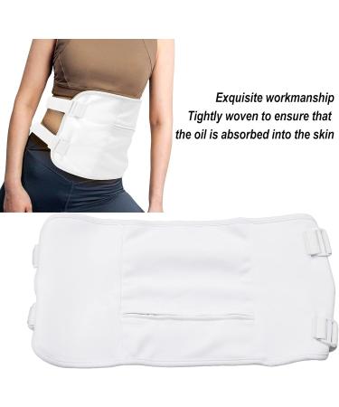 Reusable Castor Oil Pack | Oil-Compressive Pad for Stress Relief & Body Improvement - Washable White Cast - Buy Online on GoSupps.com