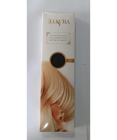 Yilite Tape Extensions Real Hair - Dark Brown 60cm | 20 Pieces Pack | Invisible Silky Straight Skin Weft - Buy Online on GoSupps.com