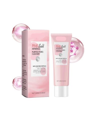 Pore-Cleansing Facial Cleanser - Deep Cleanse Remove Impurities Moisturize Skin Gentle & Non-Tightening(2PCS)