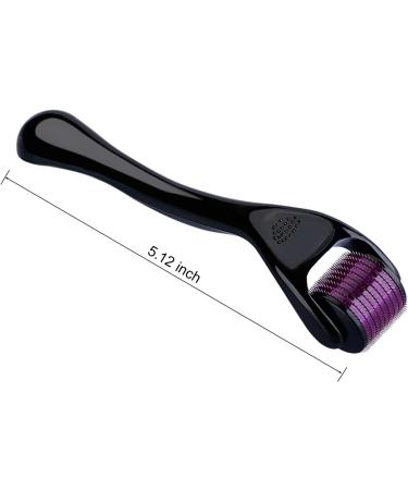 WEBSUN Derma Roller 1.0mm Micro Needle Face Roller for Stretch Marks Acne Scars Hair Loss Skin Needle Roller (1.0mm Black) - Buy Online on GoSupps.com