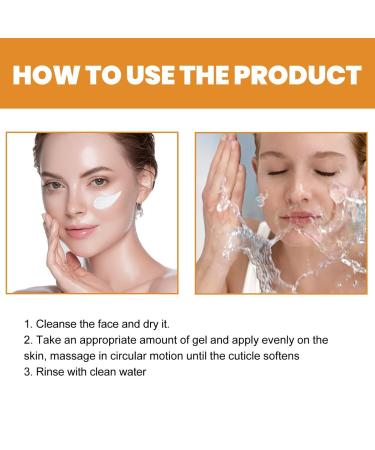 Buy Natural Orange Exfoliating Gel Scrub for Face & Body | Deep Cleansing & Moisturizing (50g) - International Shipping Available - Buy Online on GoSupps.com