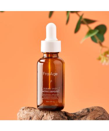Derma Shot Active Ampoule 30ml | Hydrating Facial Serum with Hyaluronic Acid & Sea Sponge Spicules | Korean Skincare for Energy Moisturizing Calming & Pore Care - Buy Online on GoSupps.com