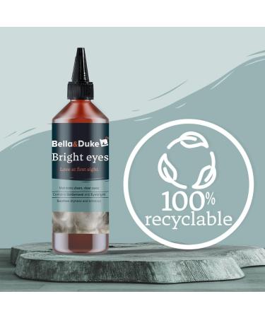 Bella & Duke Bright Eyes 50ml: Natural Antibacterial Dog Eye Drops with Goldenseal & Eyebright - Soothes Irritated Eyes, Prevents Infections - UK Made - Buy Online on GoSupps.com