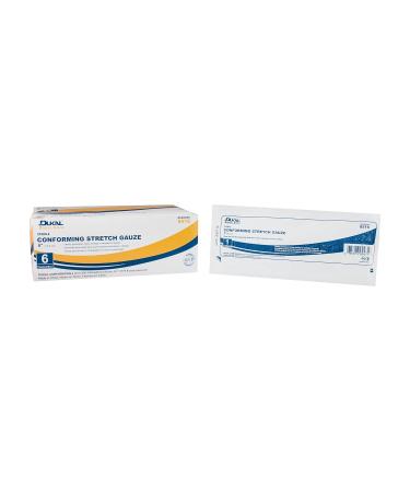 Dukal 8516 Basic Care Conforming Stretch Gauze Bandage - Sterile 6 Pack | International Shipping Available - Buy Online on GoSupps.com