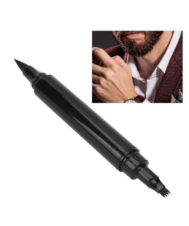 2 in 1 Beard Filler Pen - Long Lasting Double-Sided Black Beard Enhancer for Perfect Grooming - Buy Online on GoSupps.com