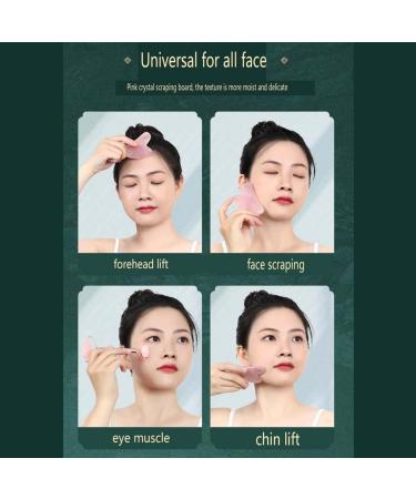 Buy Pink Crystal Scraping Board | Jade Face Shaving & Eye Massage Stick - Natural Beauty Solution - Buy Online on GoSupps.com