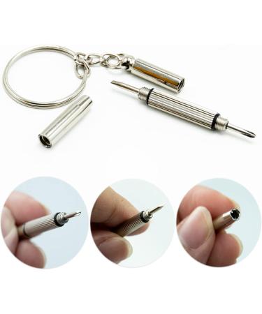 25 Pairs Silicone Screw-in Glasses Nose Pads Kit | Eyeglass Repair Set with Screws, Tweezer, and Cleaning Cloth - Buy Online on GoSupps.com