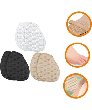 FOMIYES 24 Pairs High Heels Forefoot Gel Pads - Reusable Comfortable Cushions & Insole Fillers for Women - Perfect for Pain Relief & Comfort - Buy Online on GoSupps.com