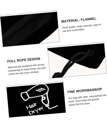 Beavorty Tool Pouch Straightener 13 pcs hair dryer storage bag wallet tool hair dryer bag hotel hair tool Travel Bag jewelry Tool box Flat Iron Hair Straightener Hair Dryer Drawstring Pouch - Buy Online on GoSupps.com