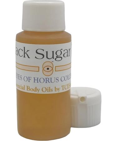 Black Sugar - Type A For Women Scented Body Oil Fragrance Flip Cap - Gold - 1 oz. - ID#63547 1 Fl Oz (Pack of 1)