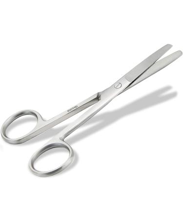 Turning scissors Huge selection 10.5-20 cm made of stainless special steel (13 cm cutting surface: straight / shape: round round) 13 cm cutting surface: straight / shape: round round