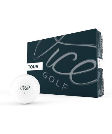 Vice Golf Tour White Golf Balls - Premium Performance and Visibility - Buy Online on GoSupps.com