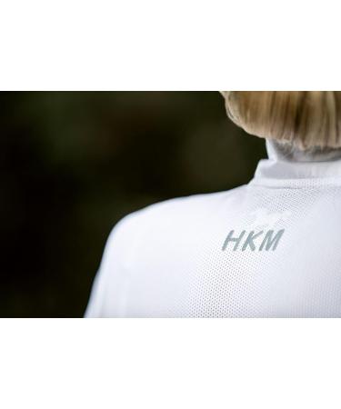 HKM Men's Tournament Shirt High Function 152 1200 - Premium White Performance Shirt for Equestrian Sports | International Shipping Available - Buy Online on GoSupps.com