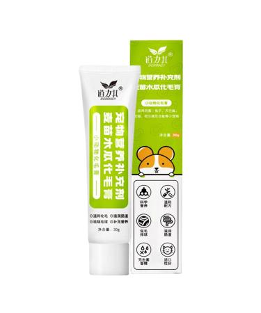 MISOYER Hairball Remedy For Cats Cat Supplies For Indoor Cats - Hair Balls Control And Remover For Cats Hamster And Guinea Pig 30g