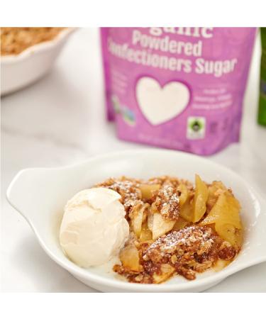 Organic Powdered Sugar - Wholesome Sweeteners, 16 oz | 1 lb Pack - Buy Online on GoSupps.com