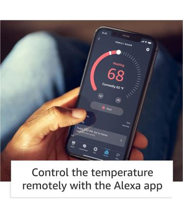 Certified Refurbished Amazon Smart Thermostat - ENERGY STAR Certified - Works with Alexa - DIY Installation - C-Wire Required - Buy Online on GoSupps.com
