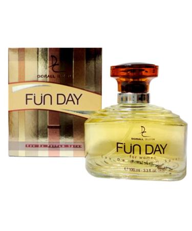 FUN DAY BY DORALL COLLECTION PERFUME FOR WOMEN 3.3 OZ / 100 ML EAU DE PARFUM SPRAY