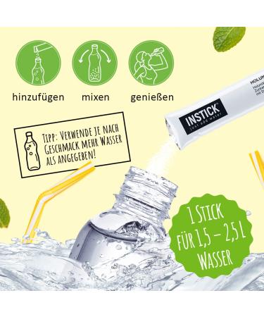 Intick Sugar-Free Instant Lime Drink | 18L Vegan Drink Powder | Low Calorie with Vitamin C - Buy Online on GoSupps.com