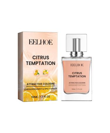 Pheromone Cologne for Men-Charm Cologne for Men - Hypnosis Cologne Fragrances for Men Cologne for Men to Attract Woman Eau de Toilette Enhanced Fragrances Perfume-50ML (CITRUS TEMPTATION-1 Pack)