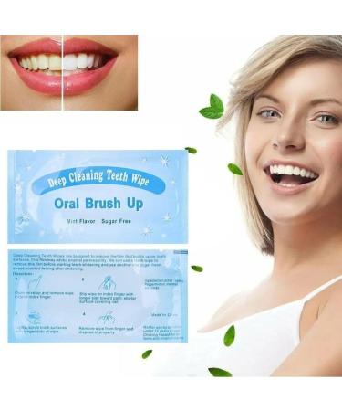 Wudaizhi 50pcs Disposable Teeth Deep Cleaning Wipes - Finger-Safe Oral Hygiene for Freshness | International Shipping - Buy Online on GoSupps.com