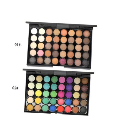 NOLITOY 40 Eyeshadow Makeup Palette Eye Shadow Smoky Makeup