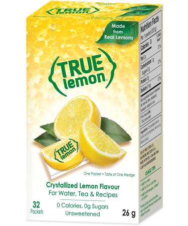 TRUE CITRUS Lemon Beverage Powder 32-Count 25.8G - Buy Online on GoSupps.com