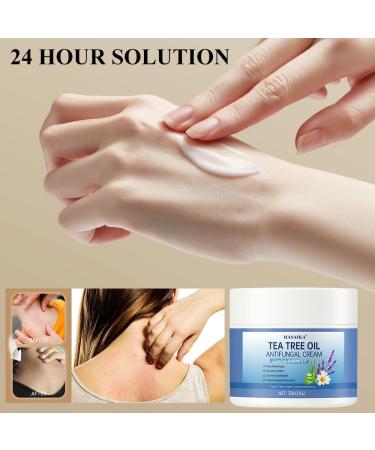  HASAIKA Tea tree oil cream anti-wrinkle moisturizing and nourishing cream suitable for full body care (30 g) - Buy Online on GoSupps.com