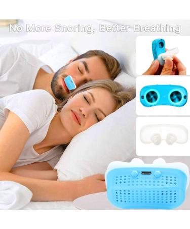 2023 Anti Snoring Device | Variable Speed with 3 Adjustable Settings (Blue) - Buy Online on GoSupps.com