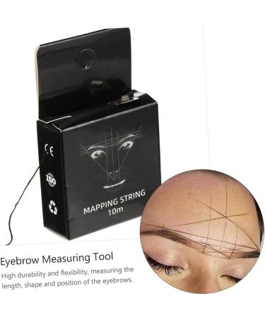 Balacoo 2pcs Ink Eyebrow Powder Kit Microblading Accessories Convenient Eyebrow Ruler Cosmetic - Buy Online on GoSupps.com