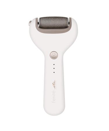 Electric callus remover with 3 attachments for fine medium and coarse filing - Integrated light 2 speeds