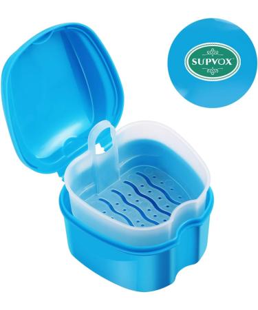 Premium Denture Box & Retainer Case | Travel Storage for False Teeth - Durable Convenient and Stylish - Buy Online on GoSupps.com